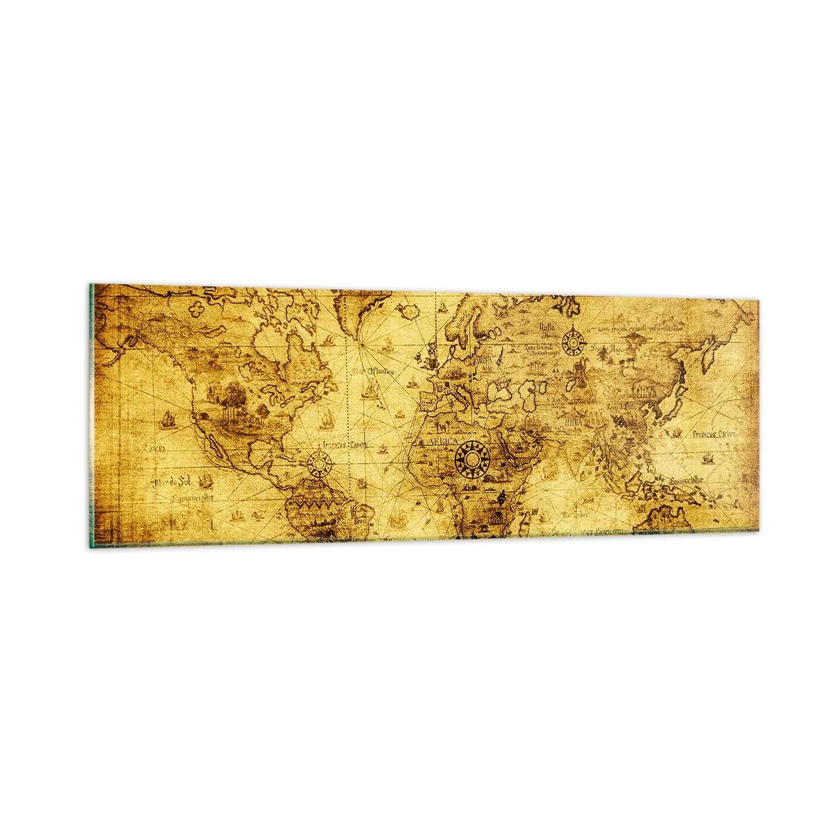 Impression sur verre - Image sur verre - Ce monde est bizarre - 90x30 cm