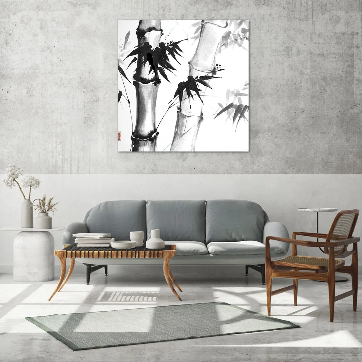 Impression sur verre - Image sur verre - Gros plan sur l'orient - 70x70 cm