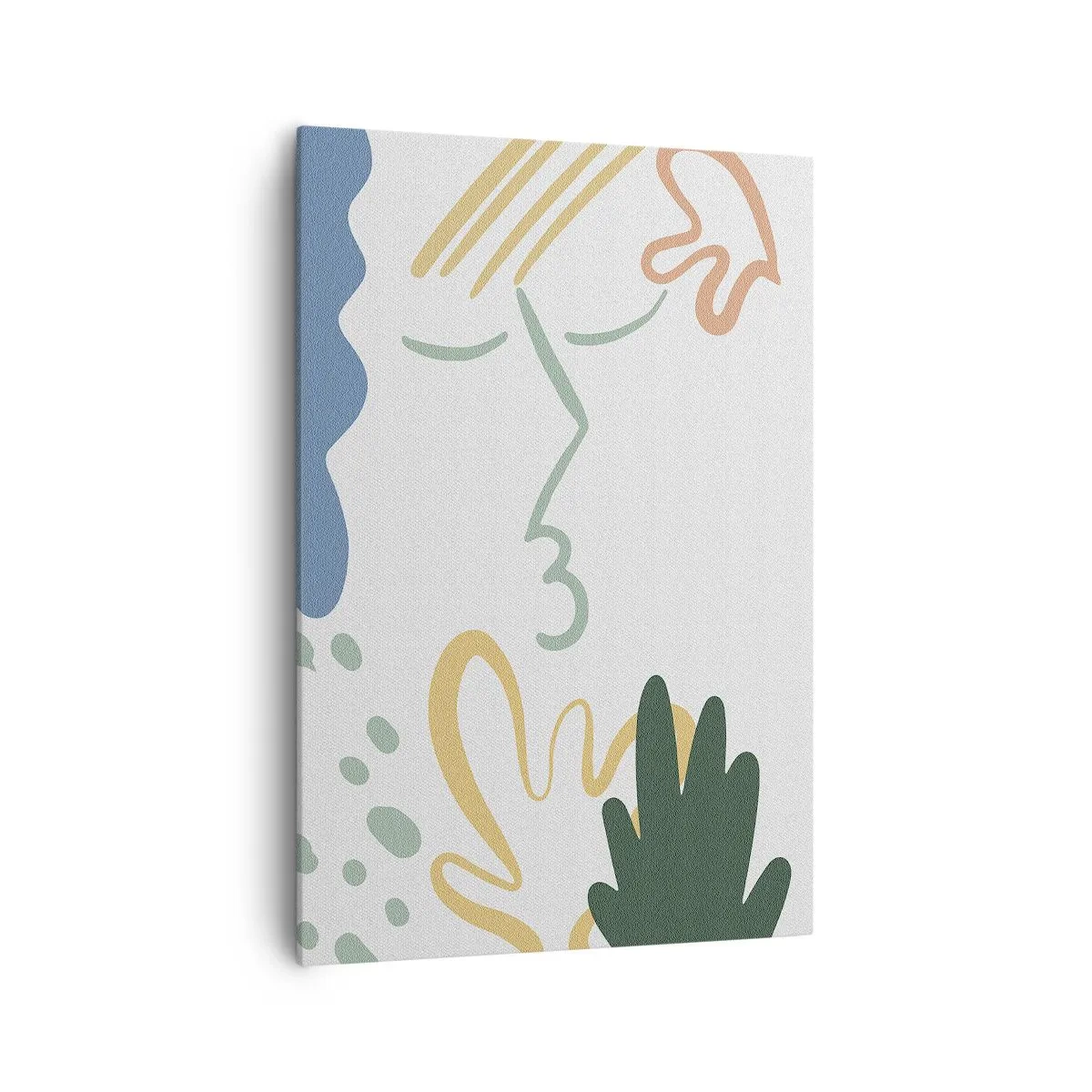 Impression sur toile - Image sur toile - Baiser de fleurs - 70x100 cm