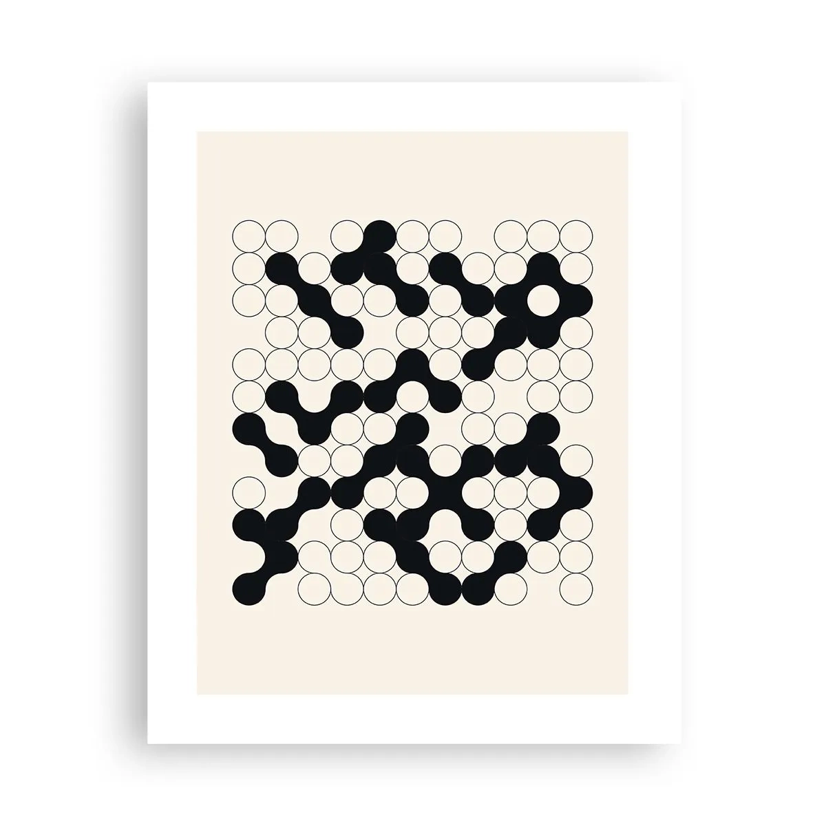 Affiche - Poster - Jeu chinois – variation - 40x50 cm