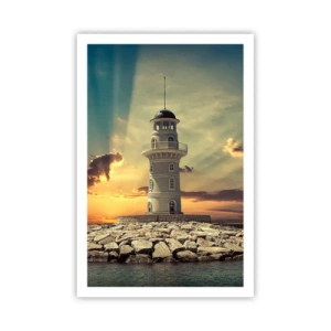 Affiche - Poster - Lumière - Bonté - Beauté - 61x91 cm