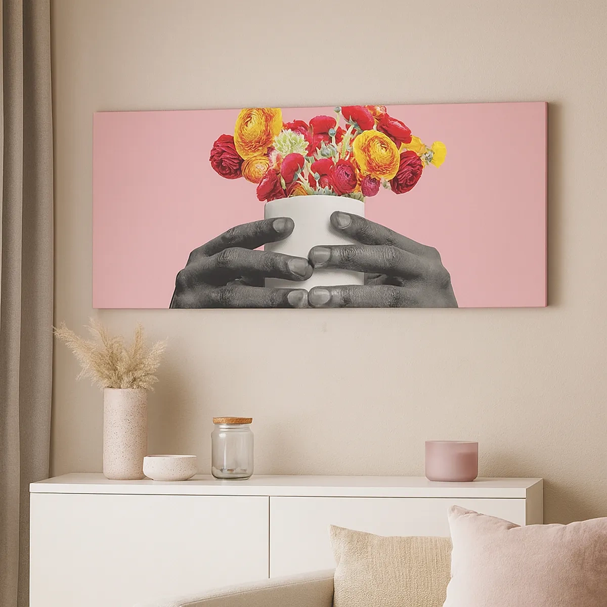 Impression sur toile - Image sur toile - Apothéose de la vie - 30x30 cm