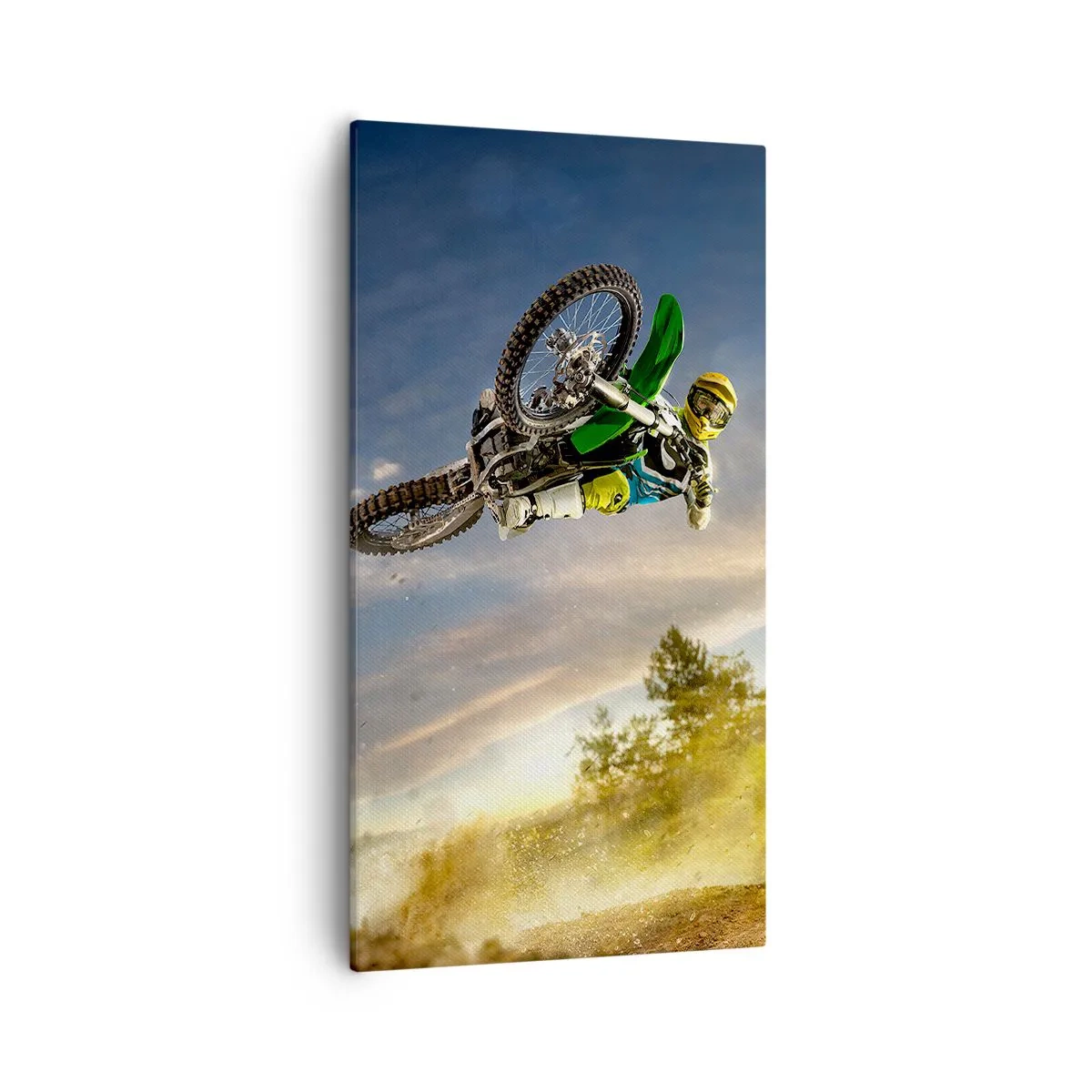 Impression sur toile - Image sur toile - Activez les émotions ! - 55x100 cm