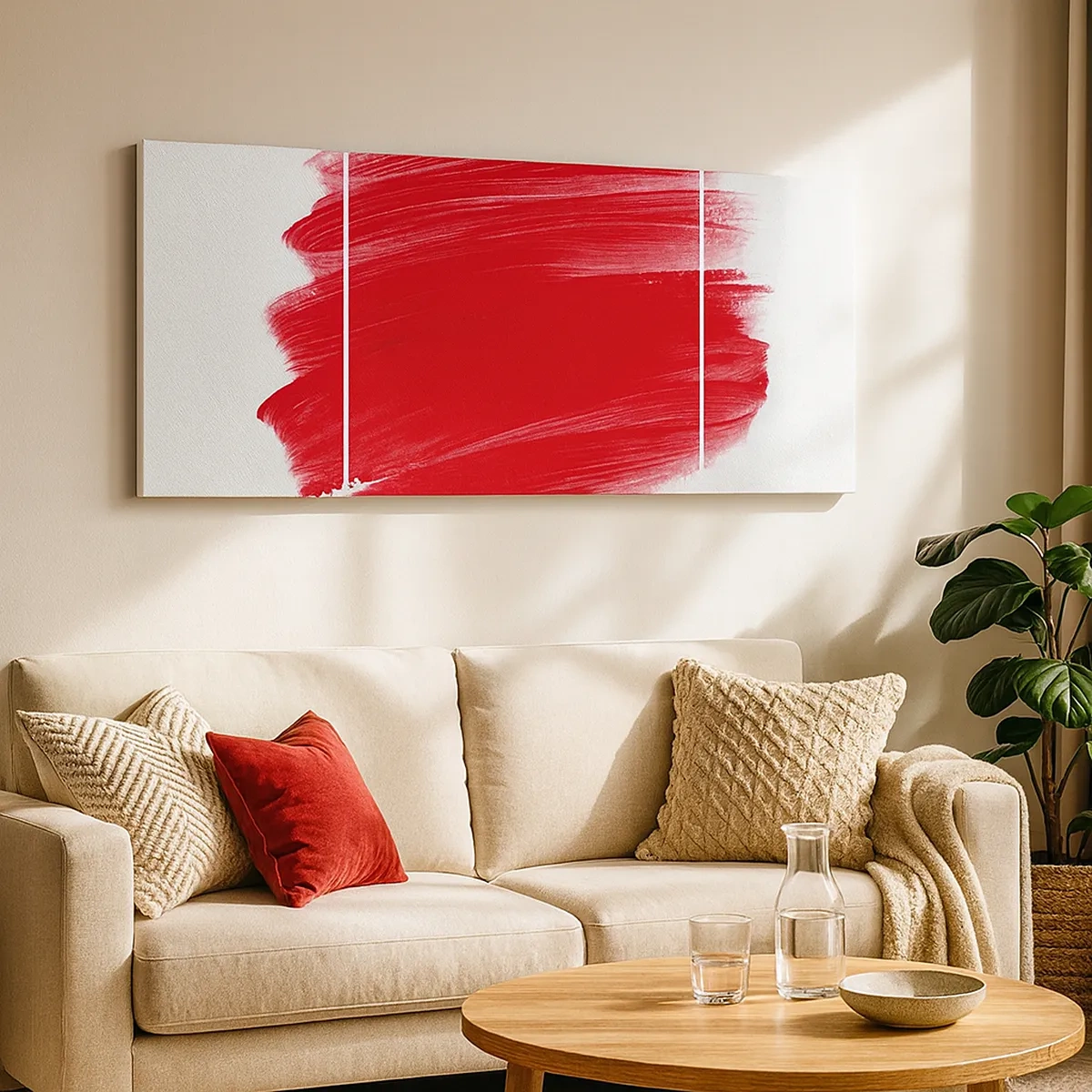 Impression sur toile - Image sur toile - En dehors du cadre - 30x30 cm