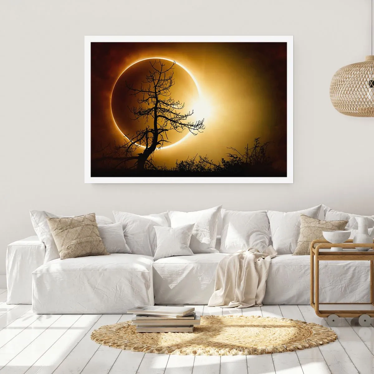 Affiche - Poster - Éclipse totale - 50x40 cm