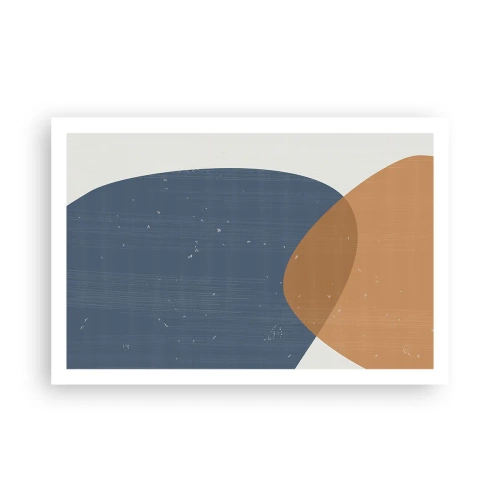 Affiche - Poster - Ovales et influences - 91x61 cm