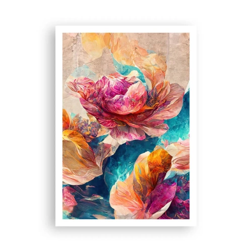 Affiche - Poster - Splendeur colorée du bouquet - 70x100 cm