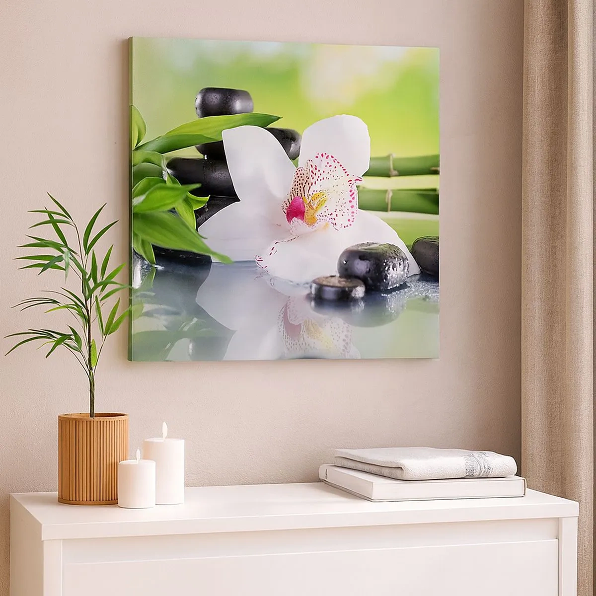 Impression sur toile - Image sur toile - Raffraîchissement de fraîcheur - 30x30 cm