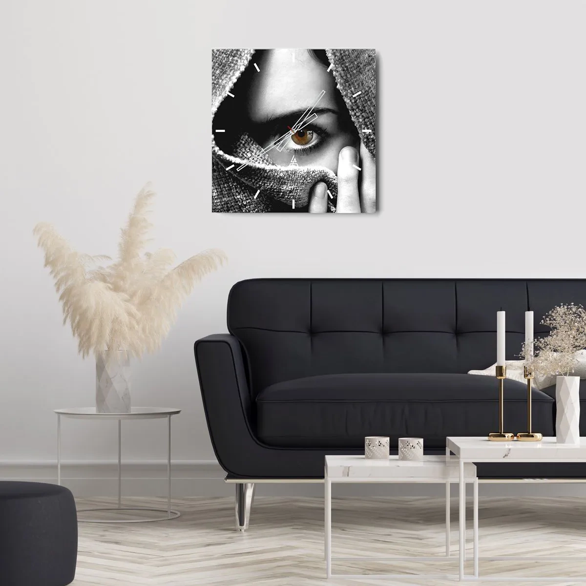 Horloge murale - Pendule murale - Apprenez le secret - 40x40 cm