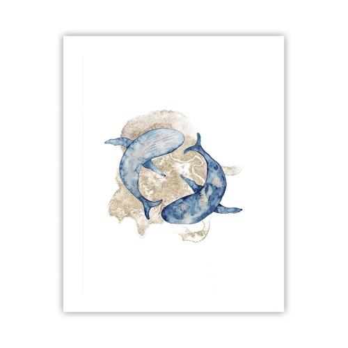 Affiche - Poster - Amis ou amoureux? - 40x50 cm