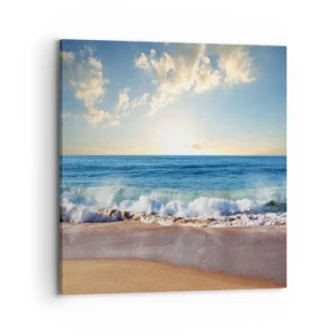 Impression sur toile - Image sur toile - Mouvement et immobilité à la fois - 70x70 cm