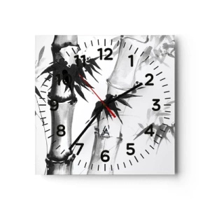 Horloge murale - Pendule murale - Gros plan sur l'orient - 30x30 cm