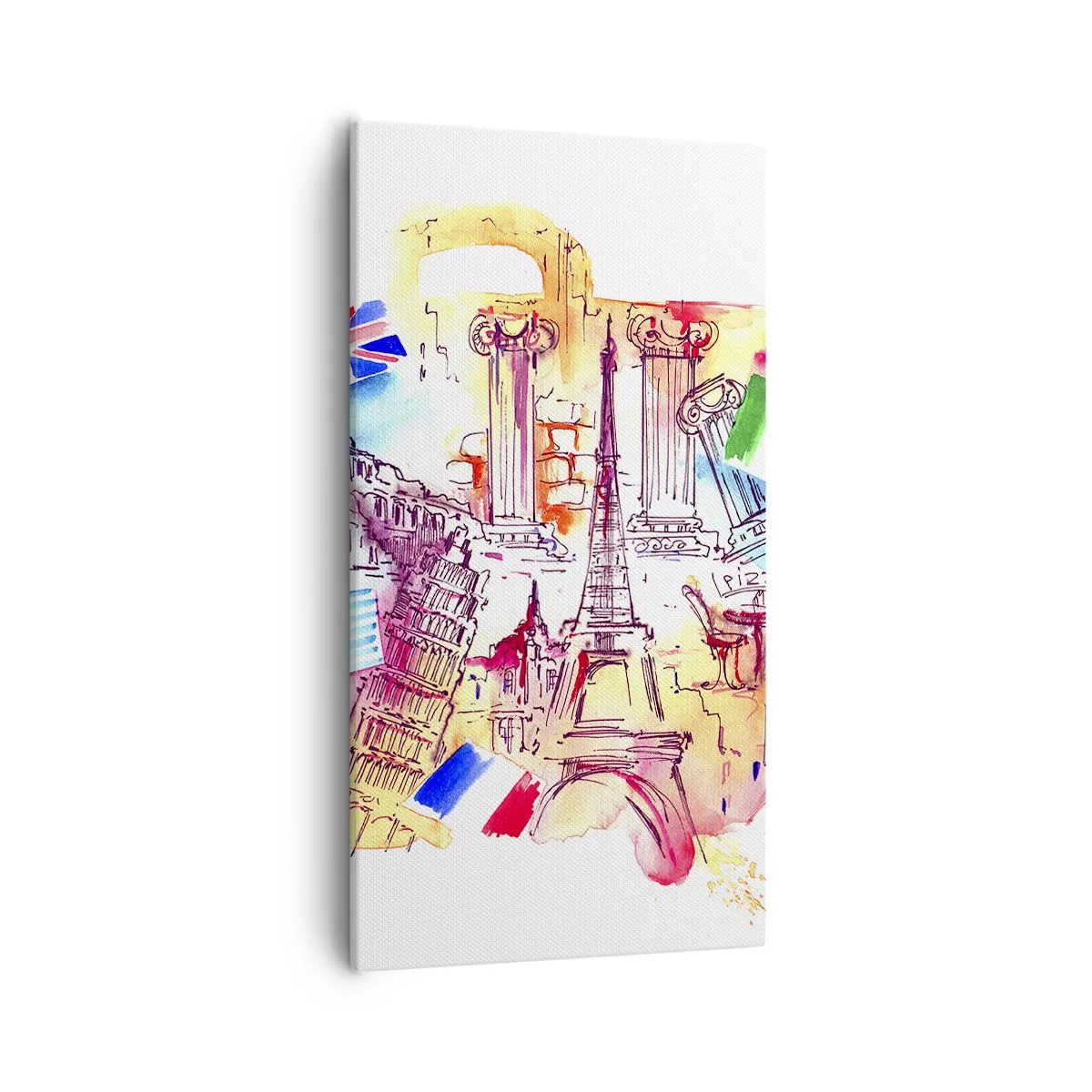 Impression sur toile - Image sur toile - Tournée européenne - 55x100 cm