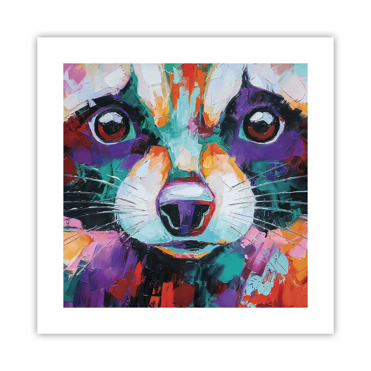 Affiche - Poster - Uniquement de belles émotions - 40x40 cm