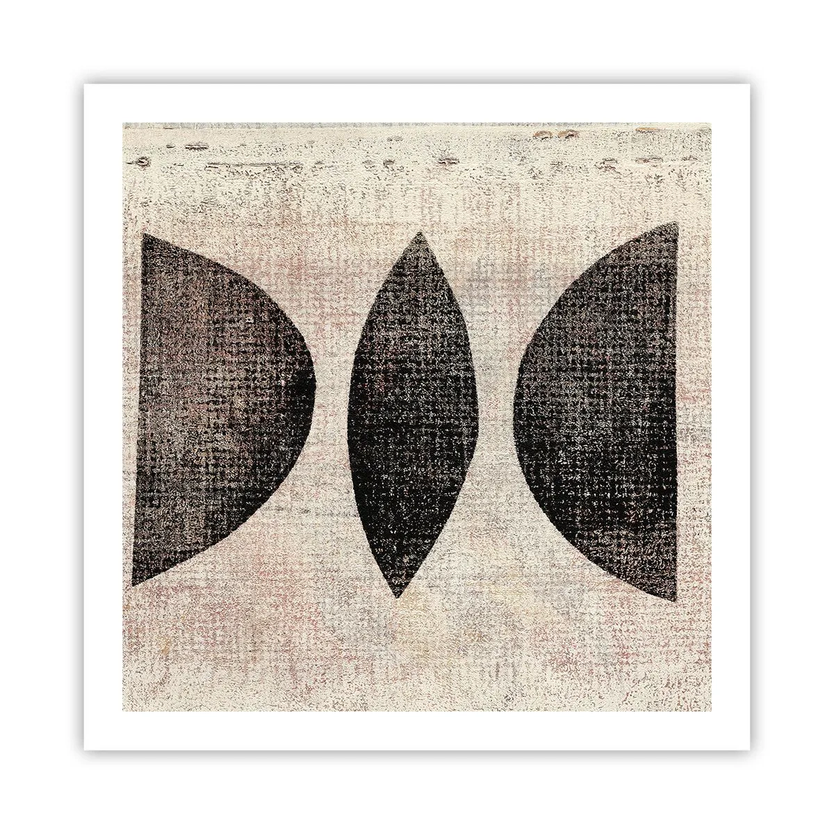 Affiche - Poster - Abstraction ethnique - 60x60 cm