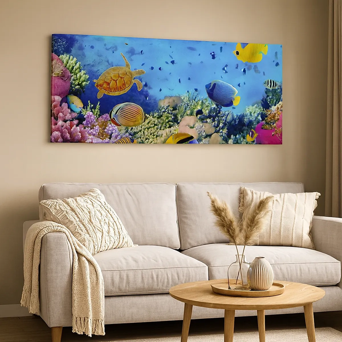 Impression sur toile - Image sur toile - Et que sait-on de la vie… - 30x30 cm