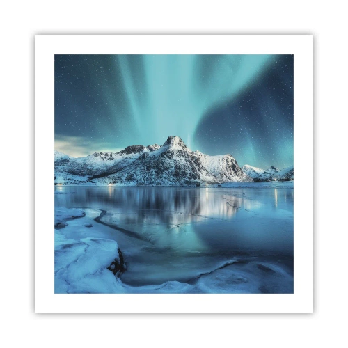 Affiche - Poster - Nuit de lumières - 50x50 cm