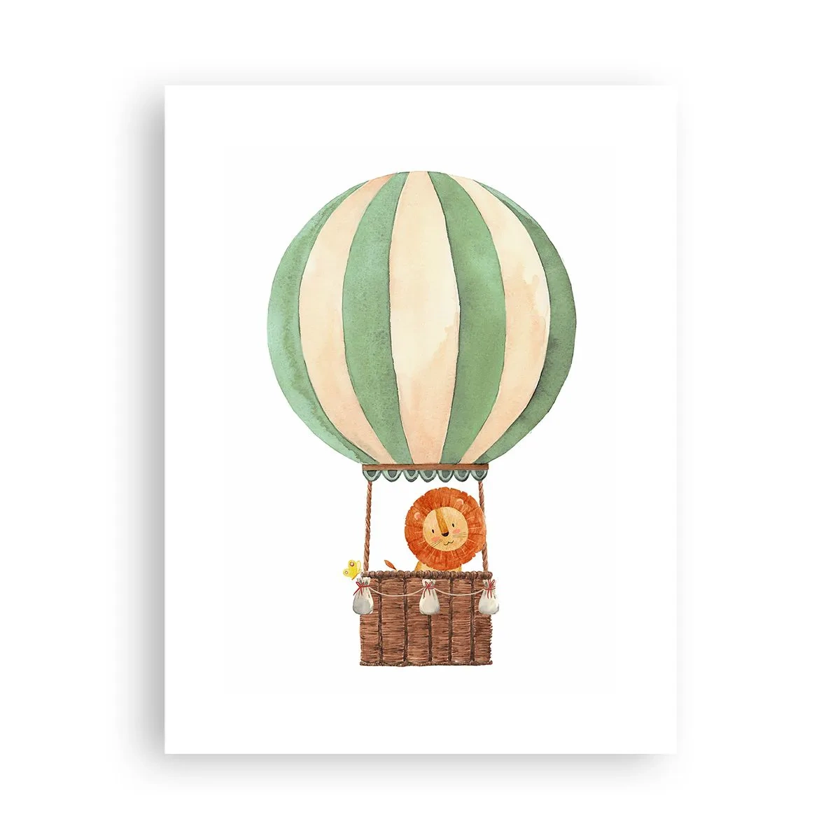 Affiche - Poster - Les voyages de Léon - 30x40 cm