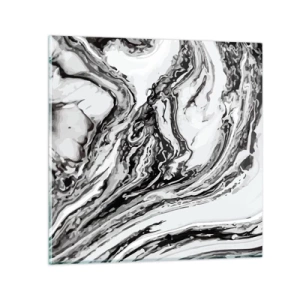 Impression sur verre - Image sur verre - Au début, c'était le chaos - 70x70 cm