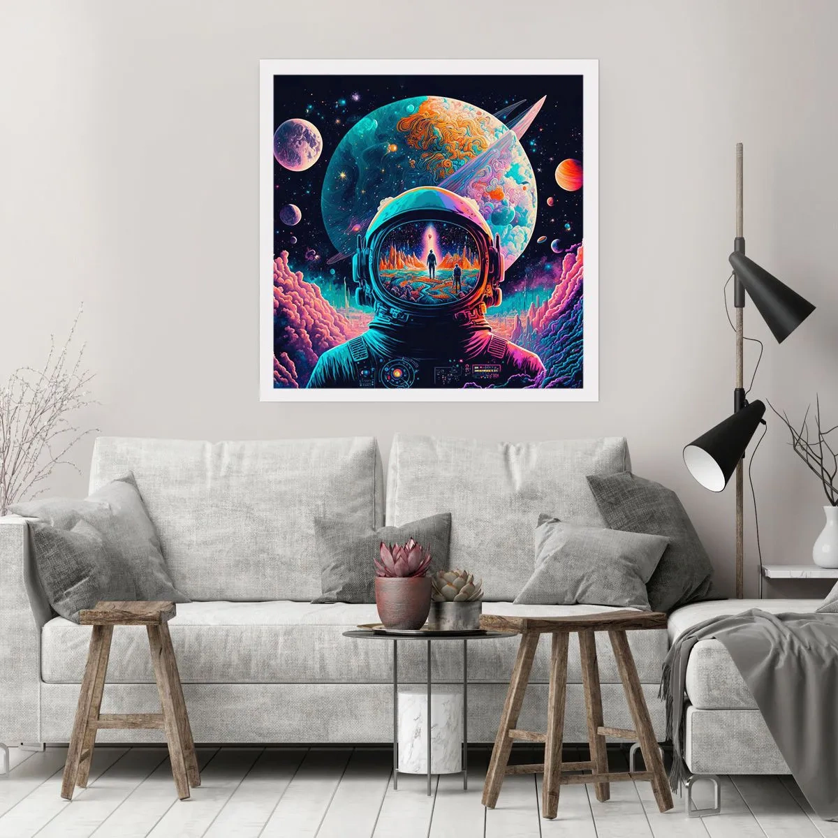 Affiche - Poster - Les philosophes n'en ont pas rêvé - 60x60 cm