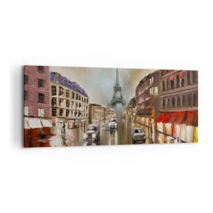 Impression sur toile - Image sur toile - Elle seule compte - 100x40 cm
