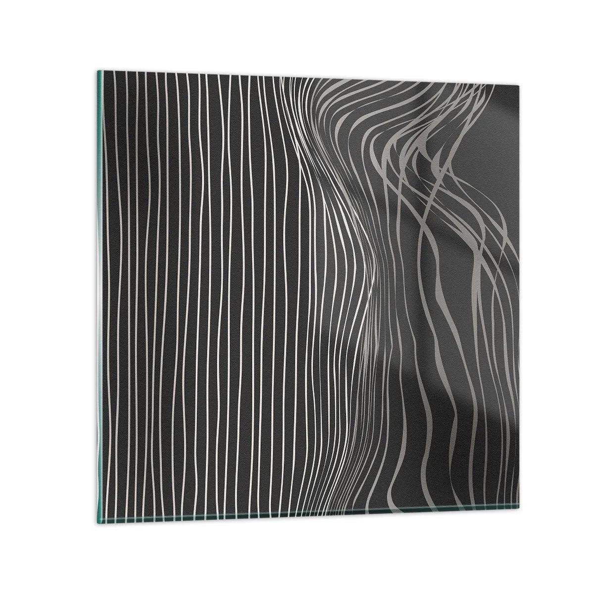 Impression sur verre - Image sur verre - Rythme et accent - 70x70 cm