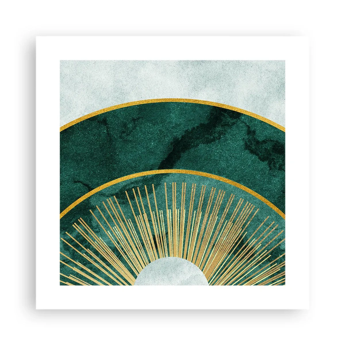 Affiche - Poster - Un autre système solaire - 40x40 cm