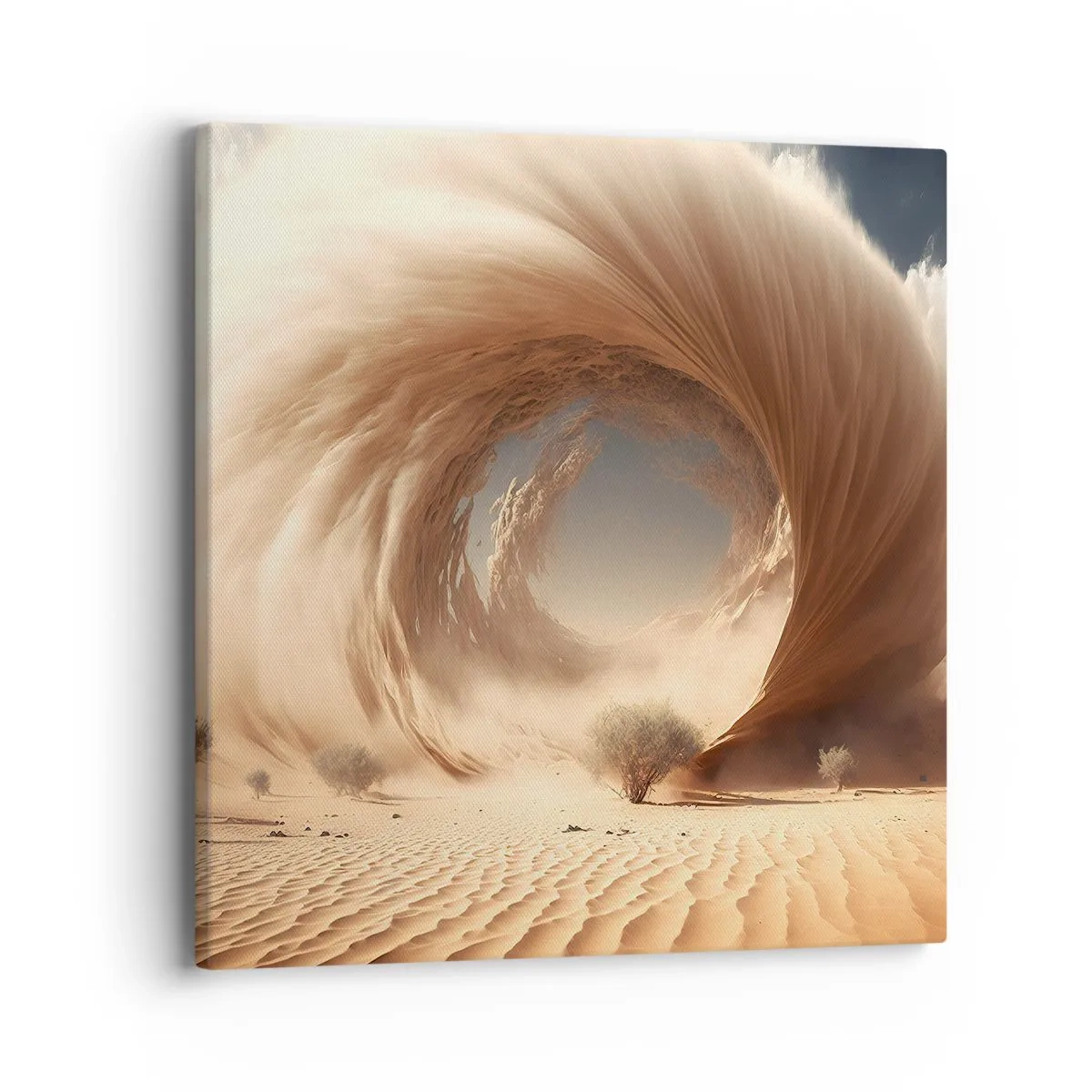 Impression sur toile - Image sur toile - Portail ouvert - 40x40 cm