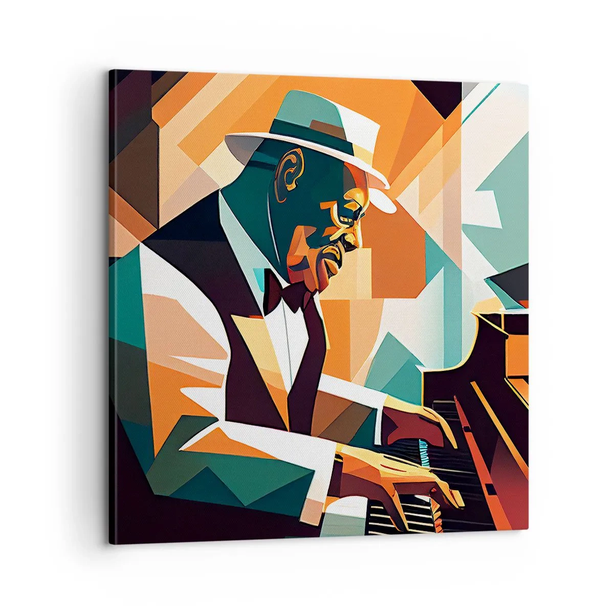 Impression sur toile - Image sur toile - C’est tout le jazz - 60x60 cm