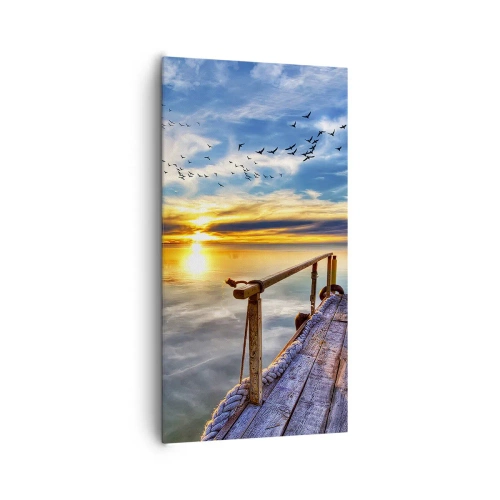 Impression sur toile - Image sur toile - Le vent se repose - 65x120 cm