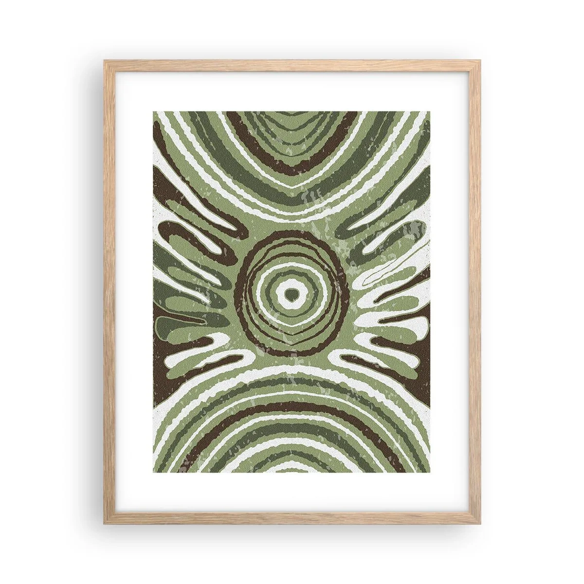 Affiche dans un chêne clair - Poster - Une explosion d'émotions - 40x50 cm