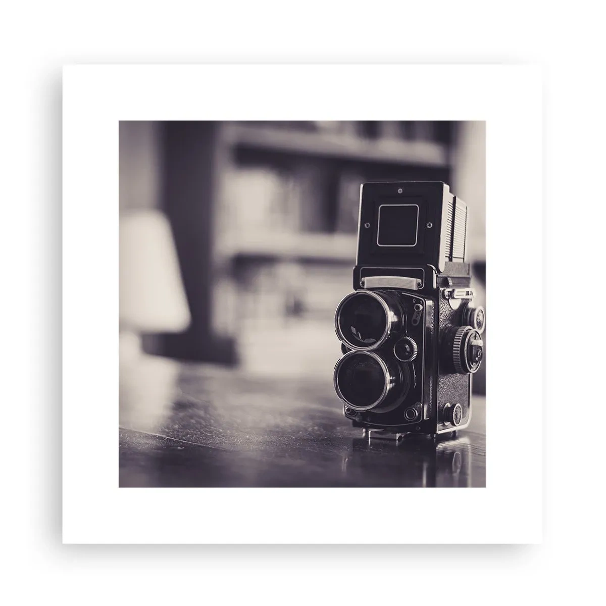 Affiche - Poster - La magie de la photographie ancienne - 30x30 cm