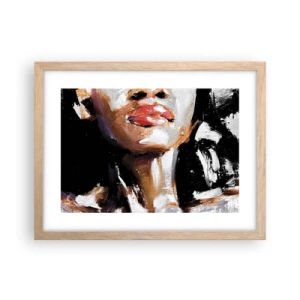 Affiche dans un chêne clair - Poster - Fierté sans préjugés - 40x30 cm