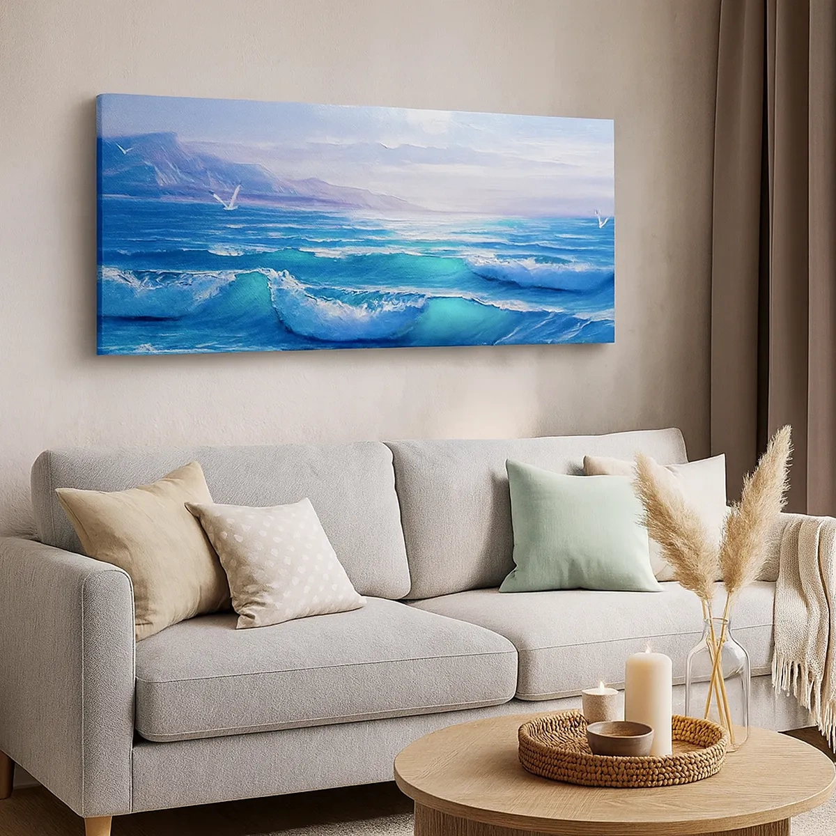 Impression sur toile - Image sur toile - Il apporte un soulagement - 30x30 cm