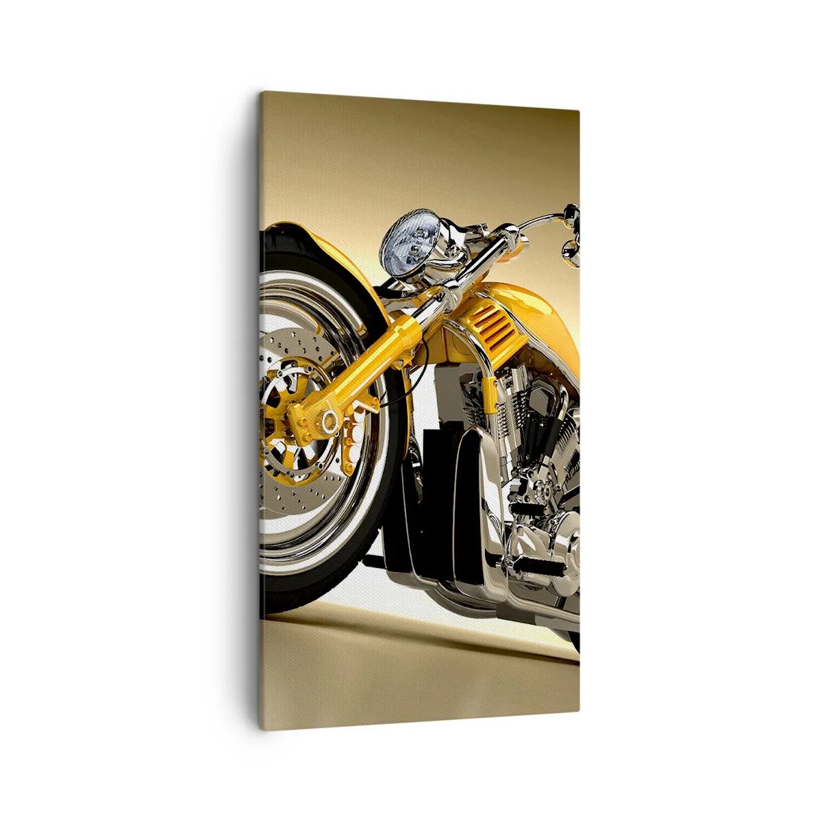 Impression sur toile - Image sur toile - Un rêve de force et de vitesse - 45x80 cm