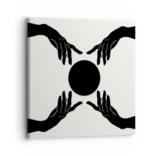 Impression sur toile - Image sur toile - Signe secret - 30x30 cm