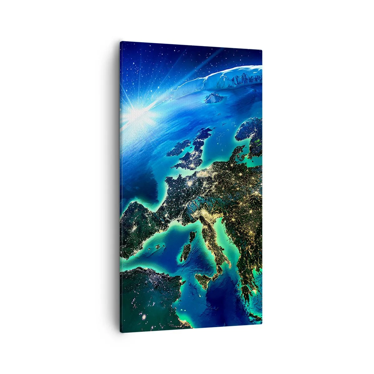 Impression sur toile - Image sur toile - Europe pétillante - 55x100 cm