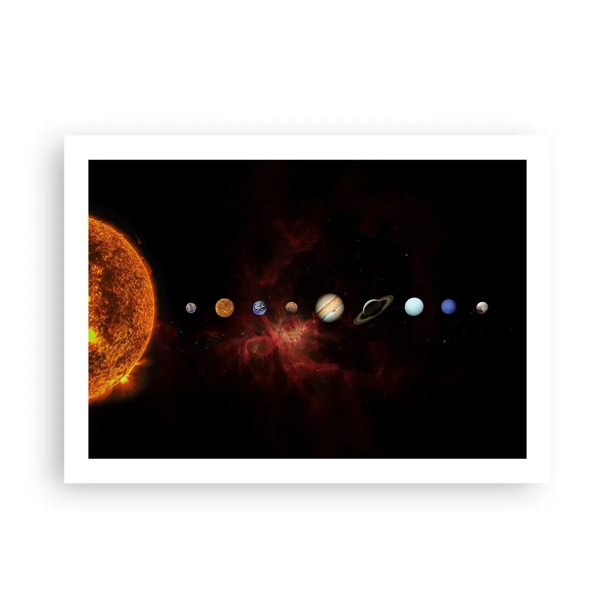 Affiche - Poster - Notre quartier - 70x50 cm