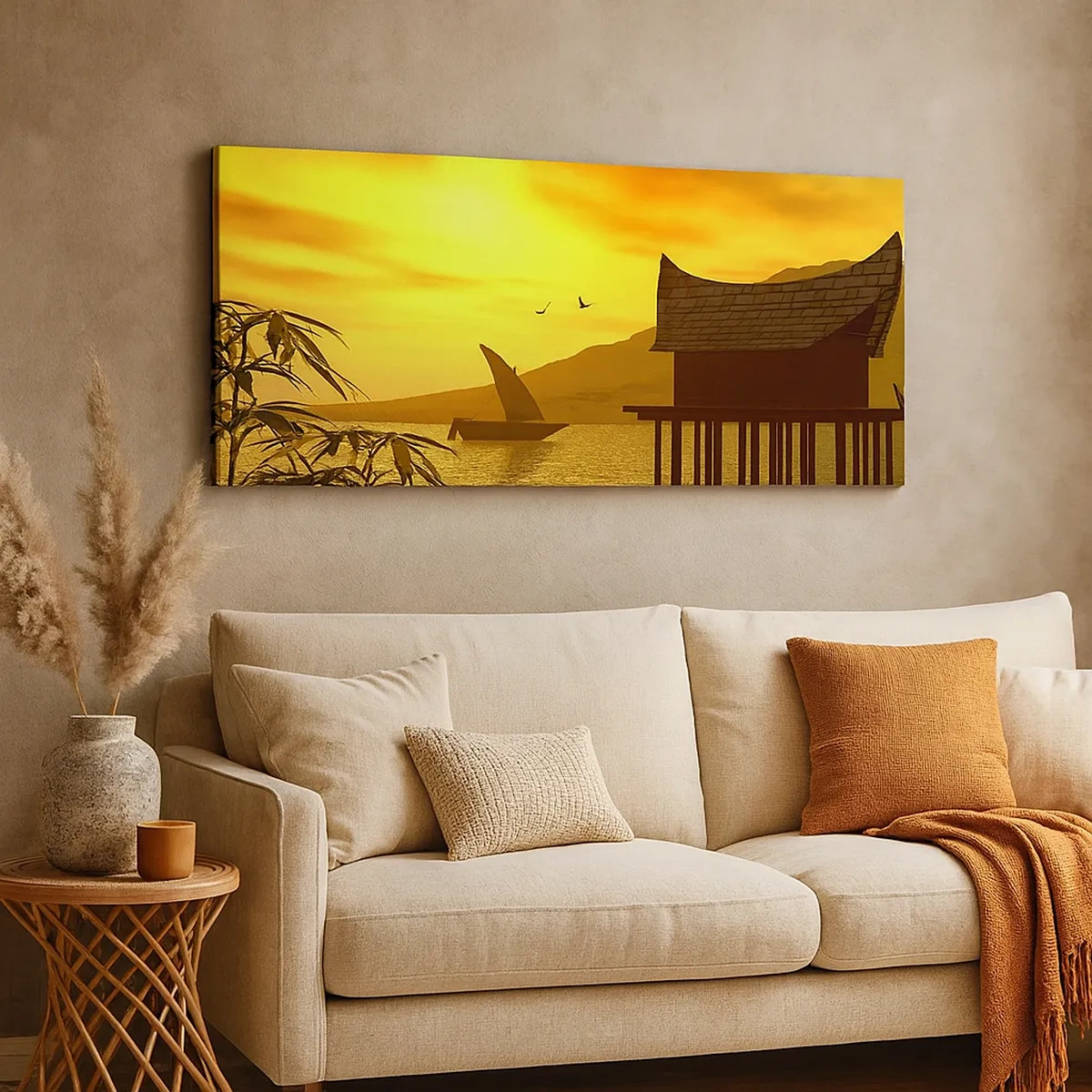 Impression sur toile - Image sur toile - La paix tant désirée - 30x30 cm