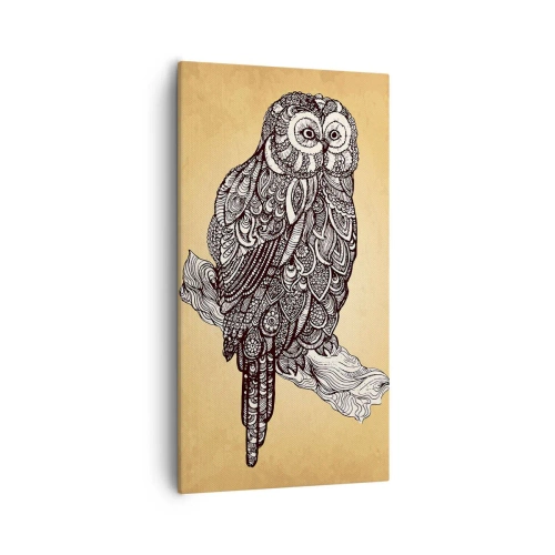 Impression sur toile - Image sur toile - Ornements complexes de sagesse - 55x100 cm