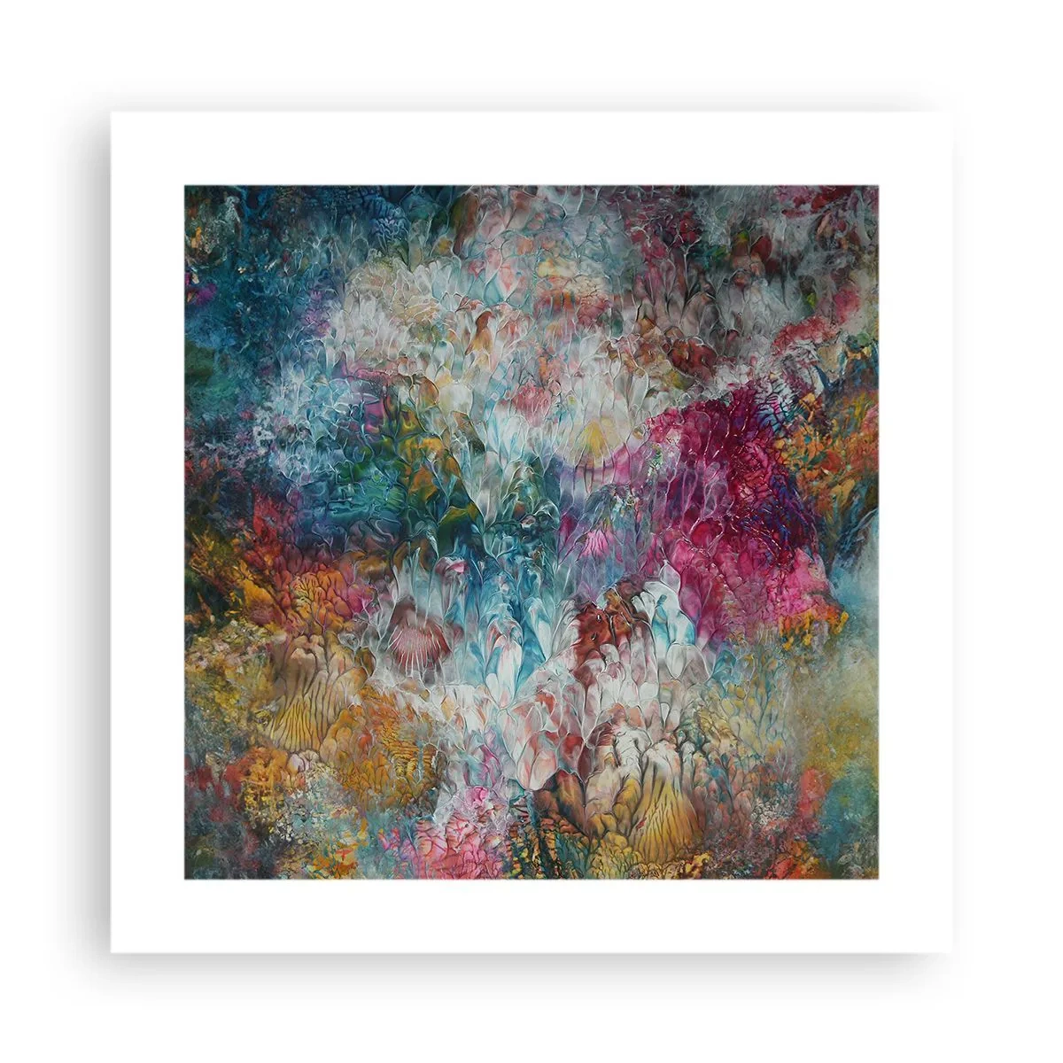 Affiche - Poster - En pleine floraison - 40x40 cm