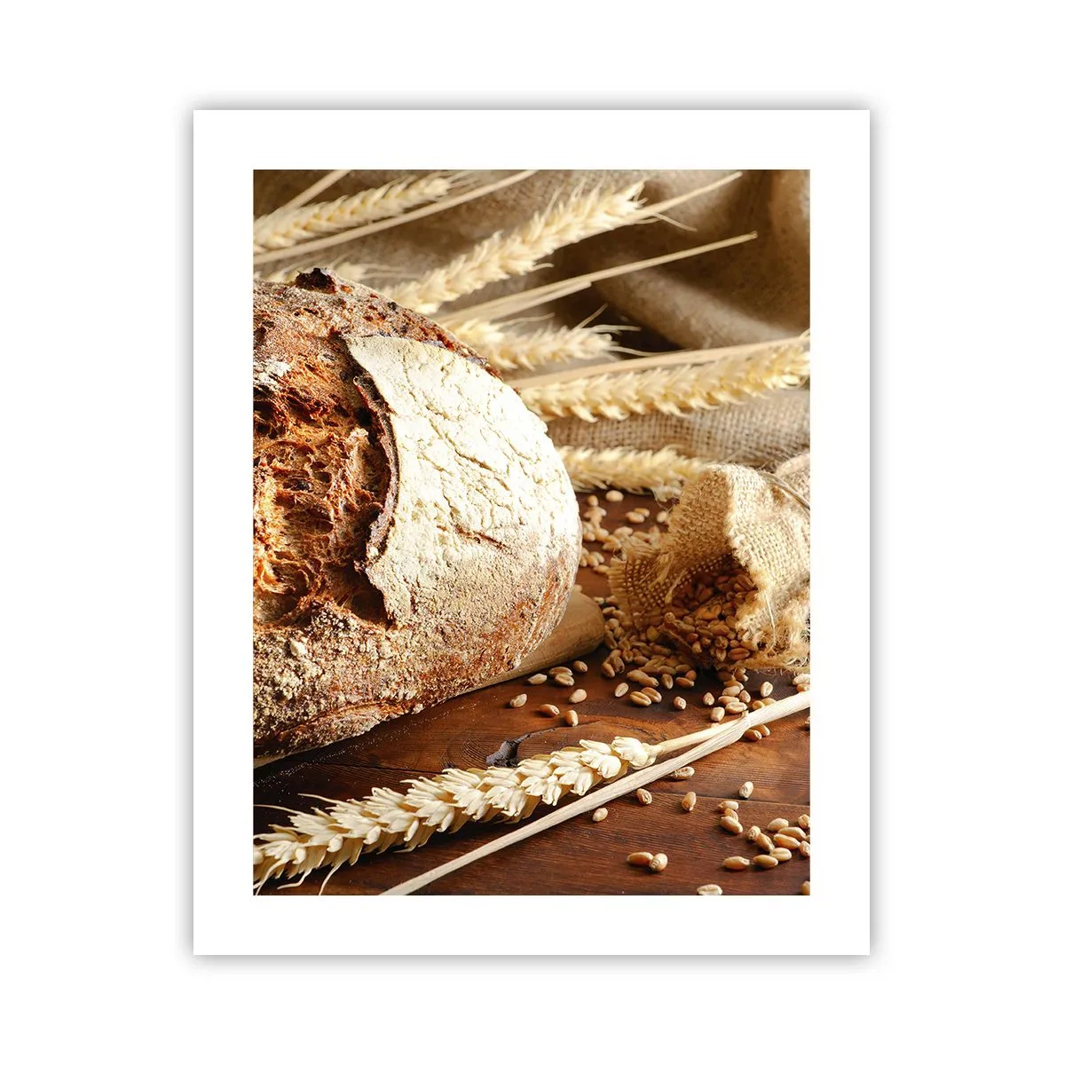 Affiche - Poster - Appétissant, parfumé, croquant - 40x50 cm