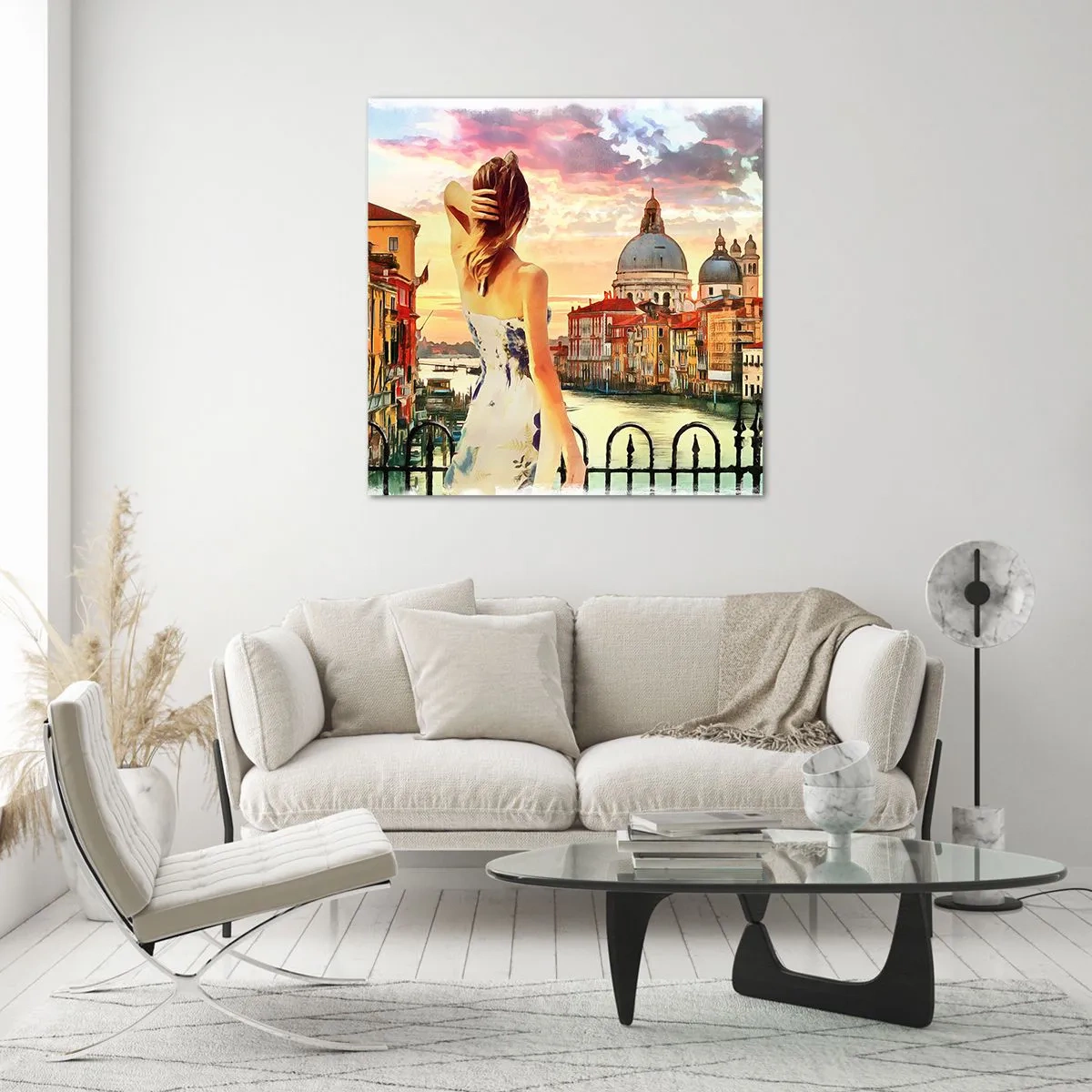 Impression sur verre - Image sur verre - Pour une aventure c'est uniquement dans ... - 60x60 cm