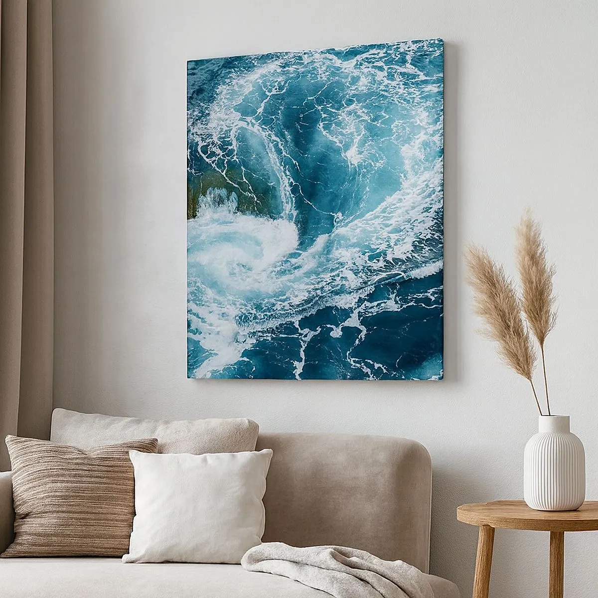 Impression sur toile - Image sur toile - La porte vers le centre de la Terre - 30x30 cm