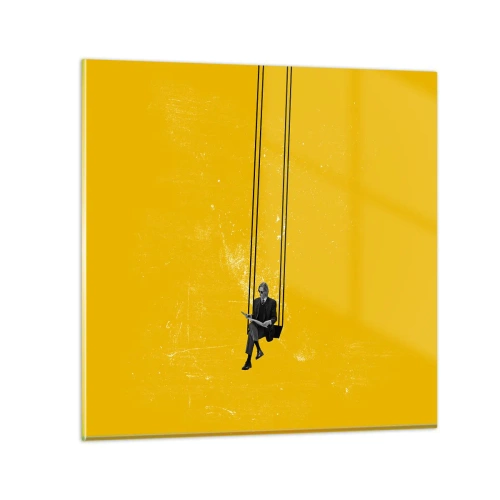 Impression sur verre - Image sur verre - Un jour comme tous les jours - 50x50 cm