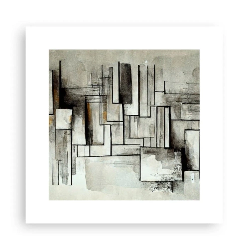 Affiche - Poster - Le pouvoir de la simplicité - 30x30 cm