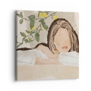 Impression sur toile - Image sur toile - La beauté du sud - 40x40 cm