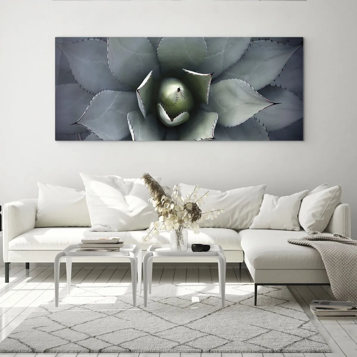 Impression sur verre - Image sur verre - Wabi et observe - 90x30 cm