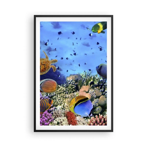 Affiche dans un cadre noir - Poster - Et que sait-on de la vie… - 61x91 cm
