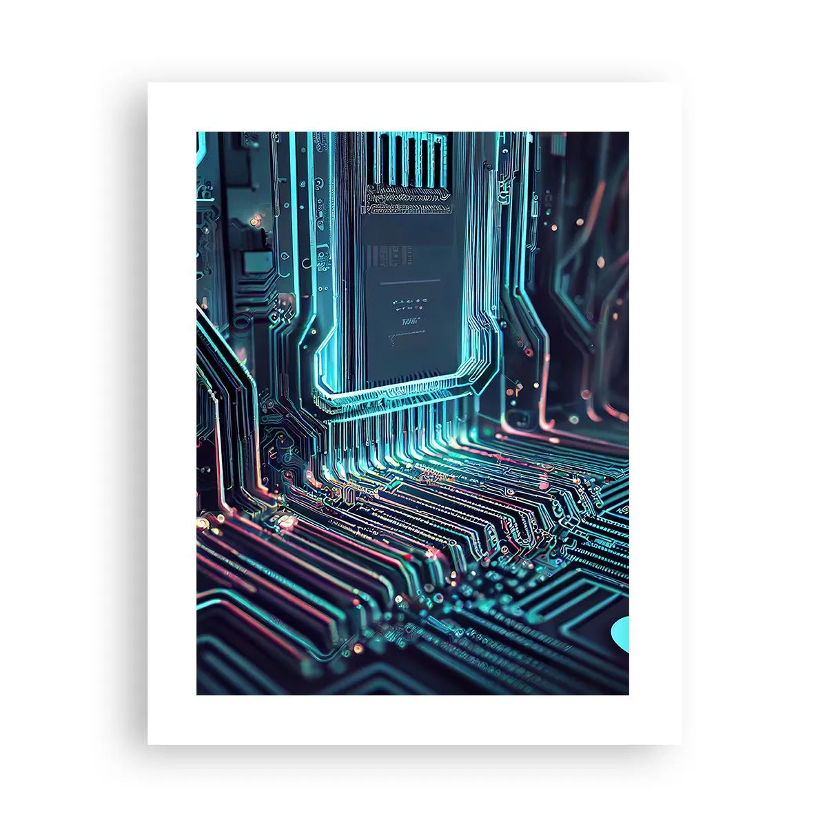 Affiche - Poster - Je pense comme ça… - 40x50 cm